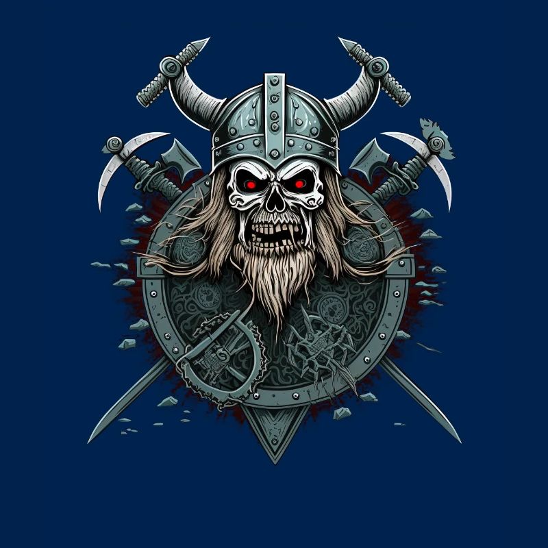 Walhalla Wikinger-Skelett