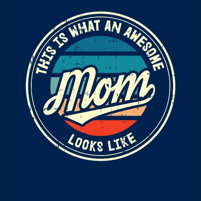 Muttertag Mutter Mummy Erster Retro Geschenk