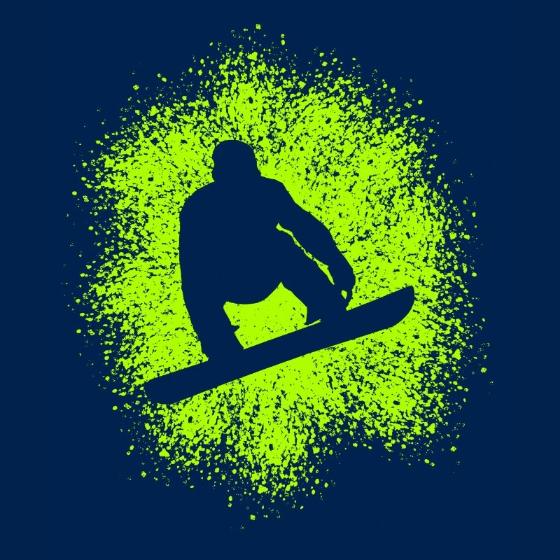 Snowboard Wintersportler