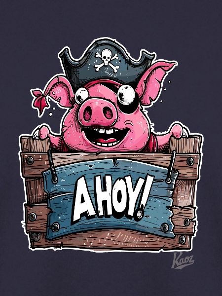 Lustiger Schwein Pirat, Ahoi!