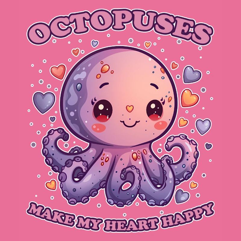 Funny Octopus Cephalopod Squid Gift
