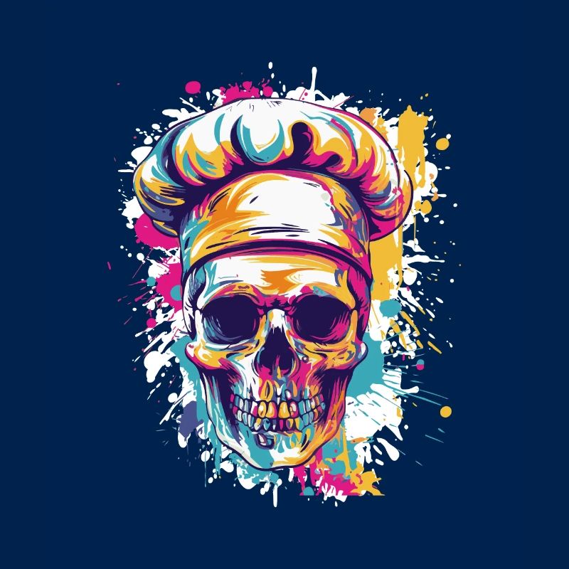 Chef Chef Skull