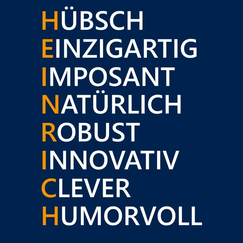 Heinrich Name Geschenk