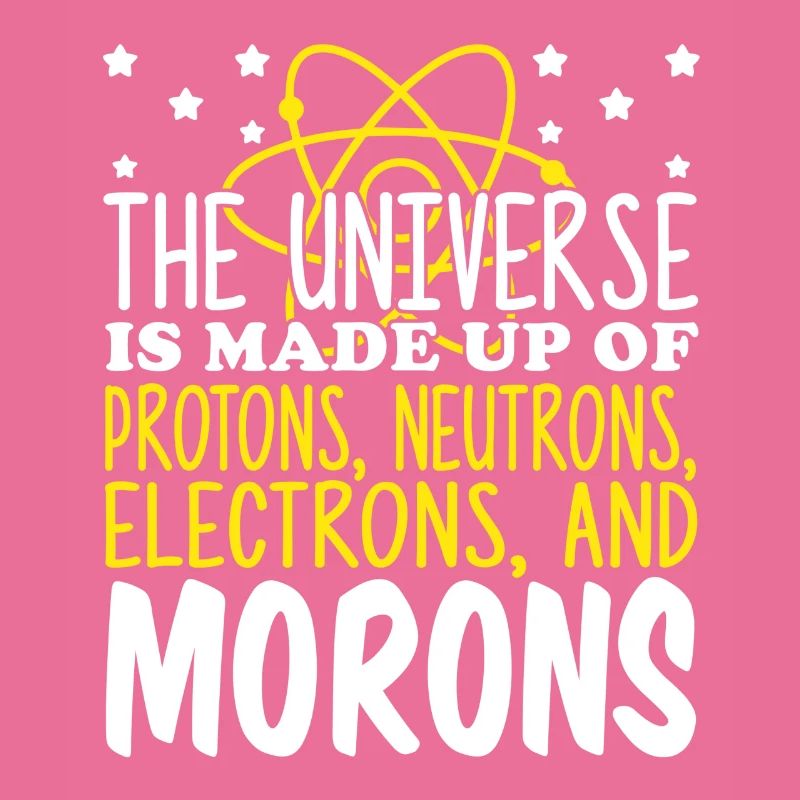 L’univers est constitué de protons, de neutrons,