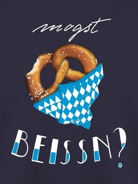 Bayern Breze "Mogst beissn?" - hell