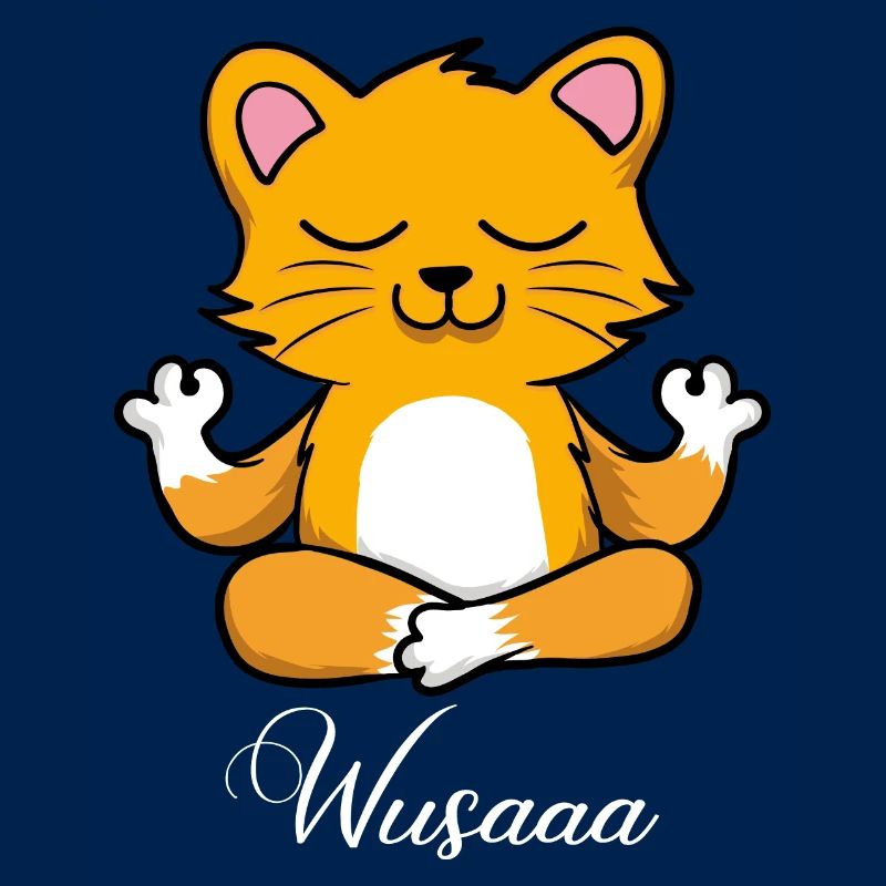 Auszeit Durchatmen Wusaaa Katze