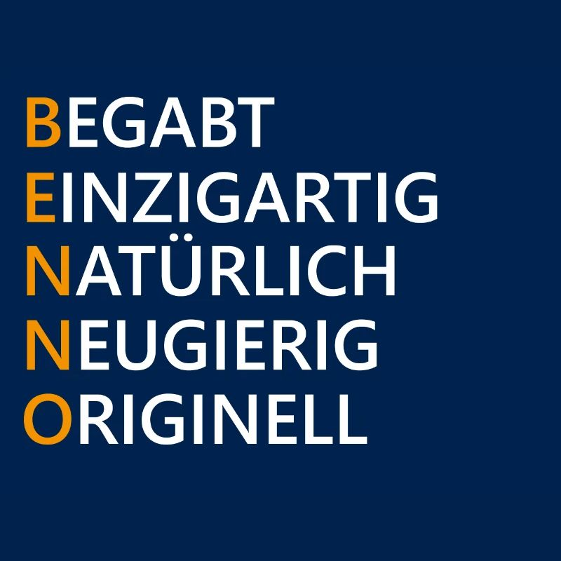 Benno Name Geschenk