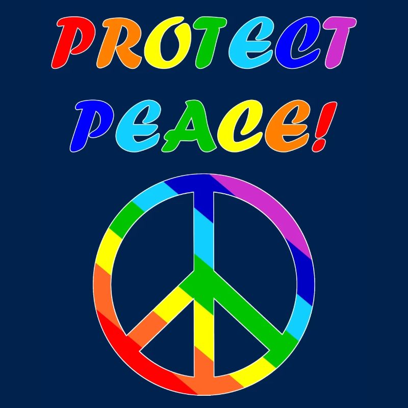 protect peace rand weiß
