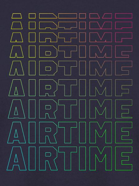 airtime textblock hollow rainbow
