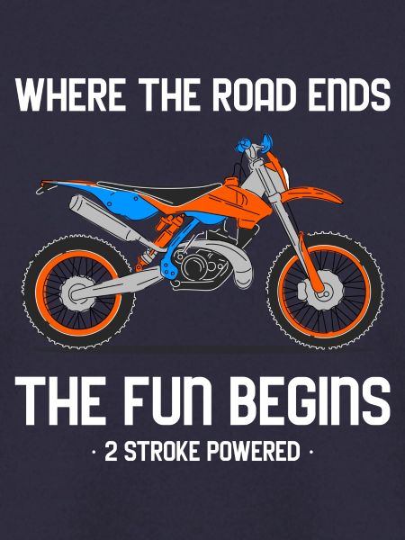 Enduro Motorrad Print