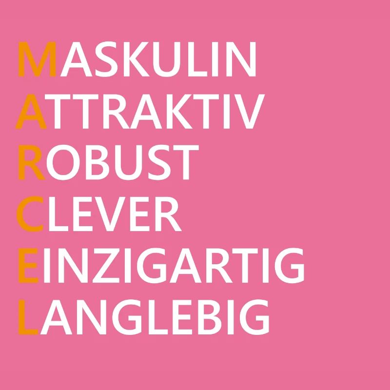 Marcel Name Geschenk