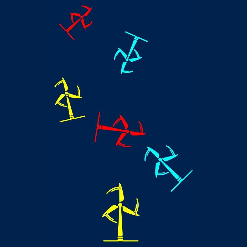 Windrad Silhouette