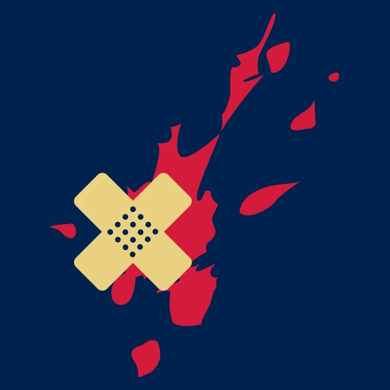 Pflaster Blutspritzer 2c