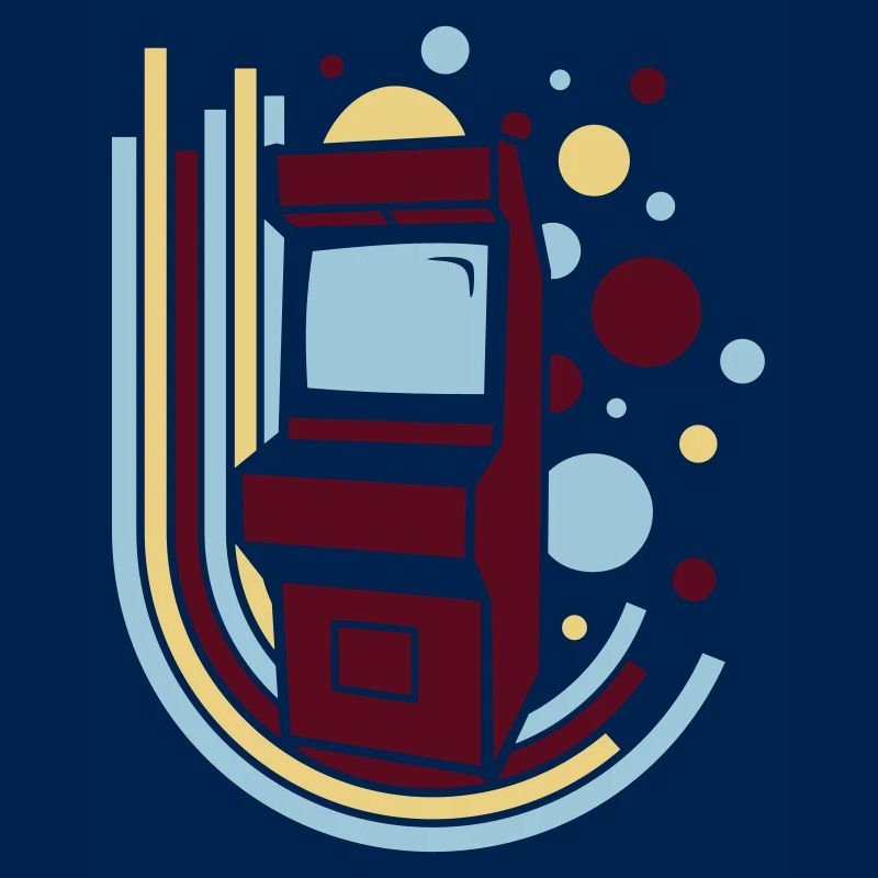 Arcade Automat (Retro Circles)