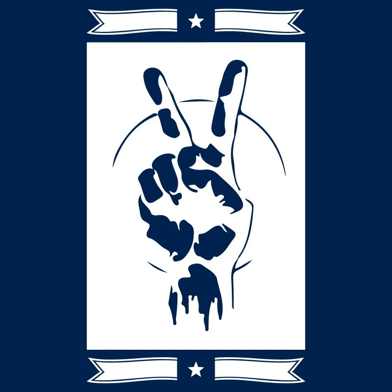 Frieden Hand Zeichen Peace