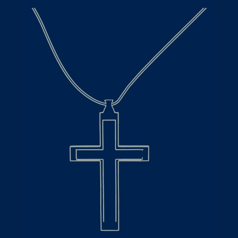 Kreuz Halzkette
