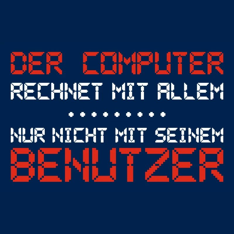 Der Computer rechnet mit allem