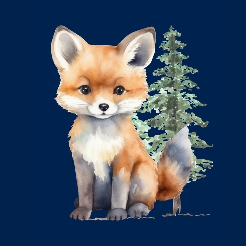 Renard dans la forêt