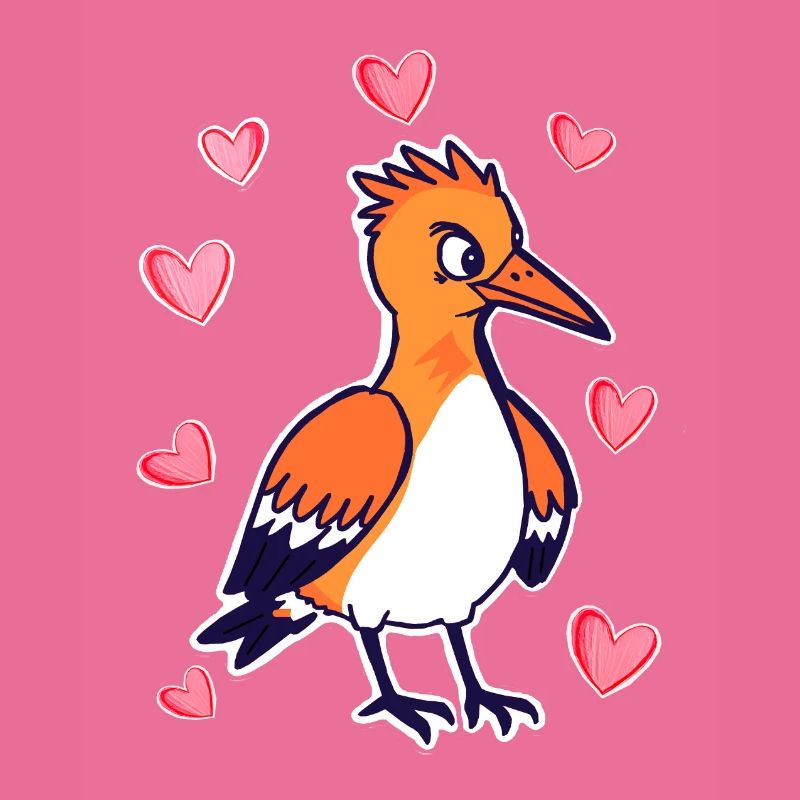 Karikatur Vogel
