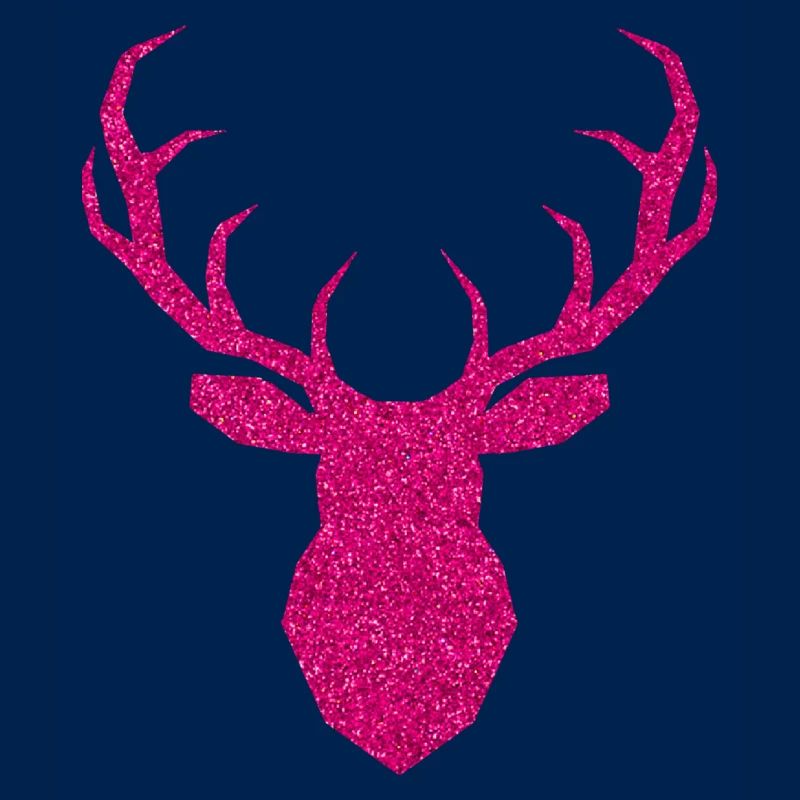 Hirschkopf Rosa
