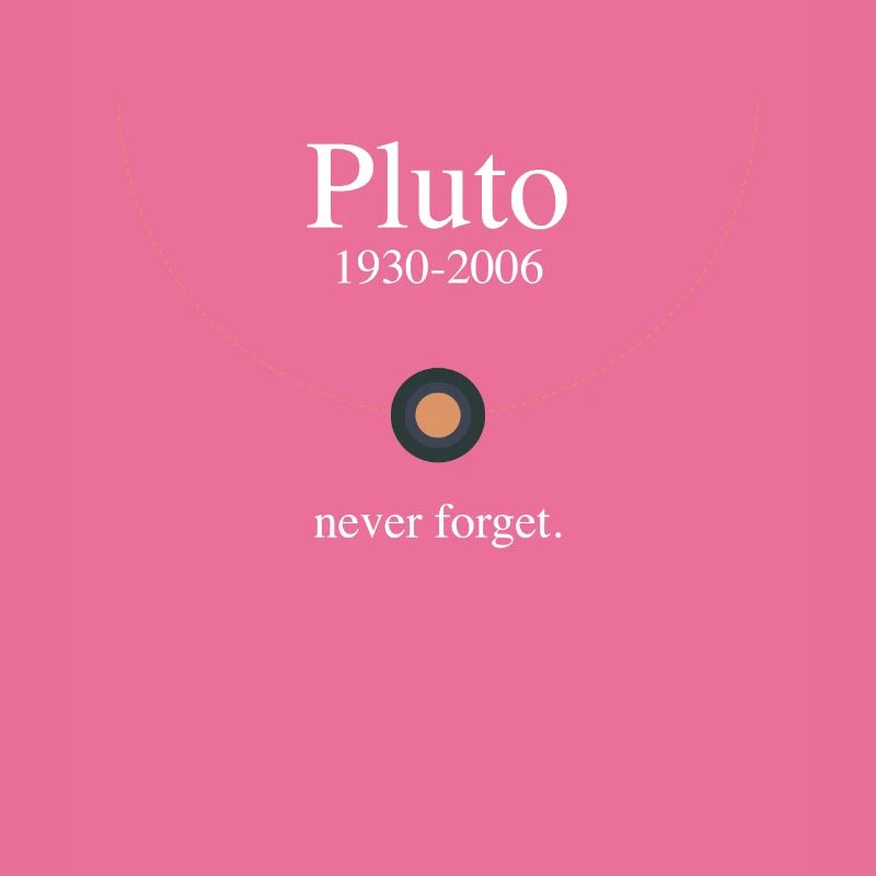 Pluto never forget