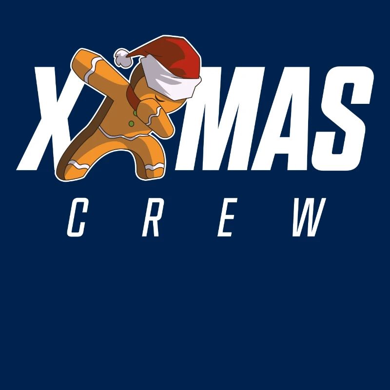 Lebkuchenmann Dab Crew Weihnachten