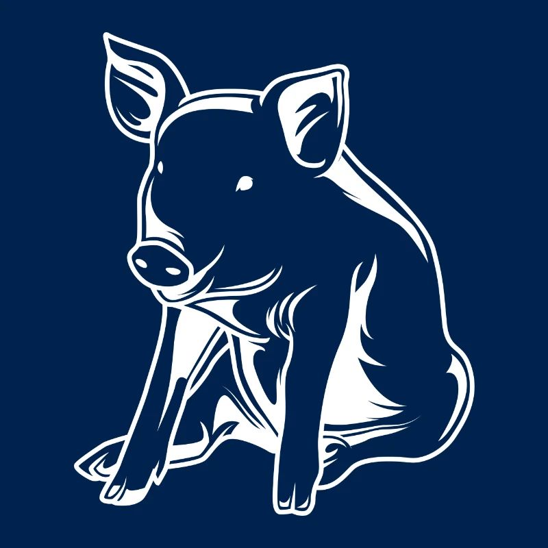 Schwein Sau Eber Silhouette