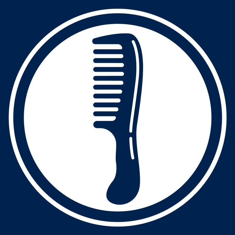 Icône de coiffeur peigne