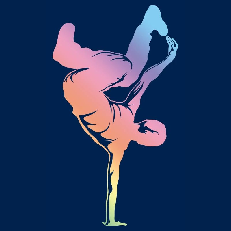 Breakdance Silhouette