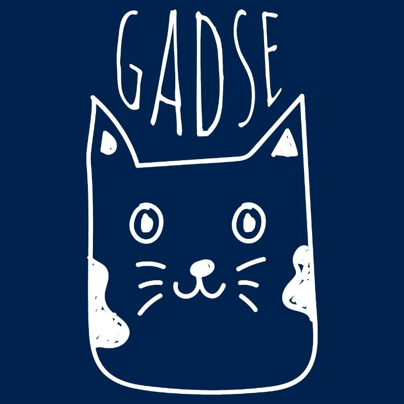 Lustige Katze Gadse Kätzchen
