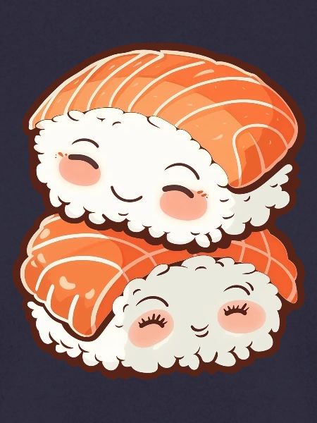 Sushi kuscheln, kawaii Sushi