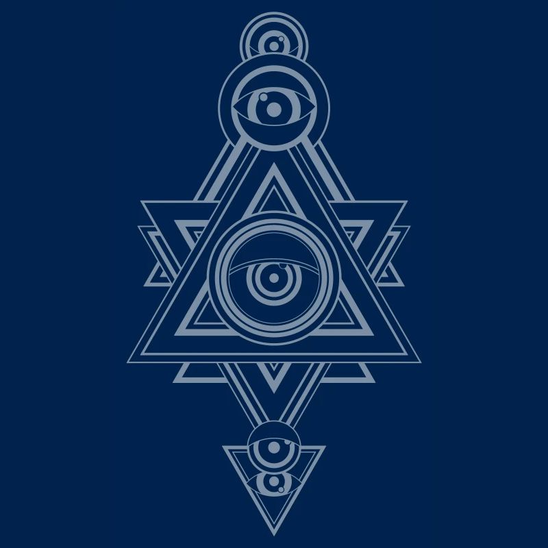 Pyramid Eye - Abstract Geometry