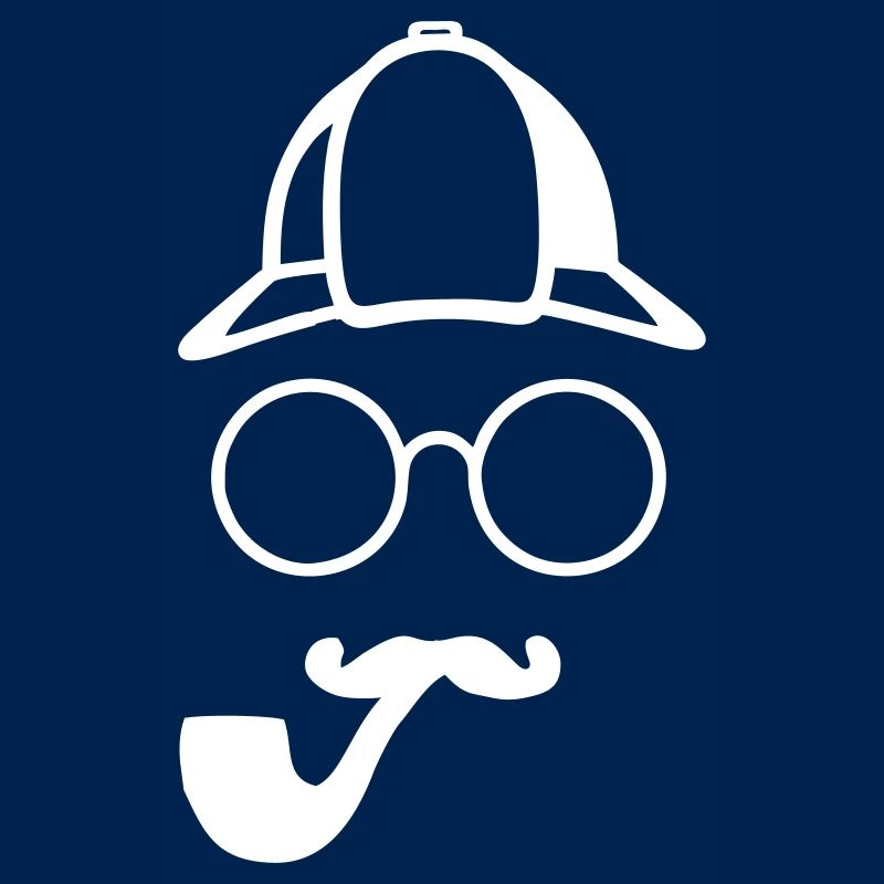 Detektiv Sherlock Minimalistisch
