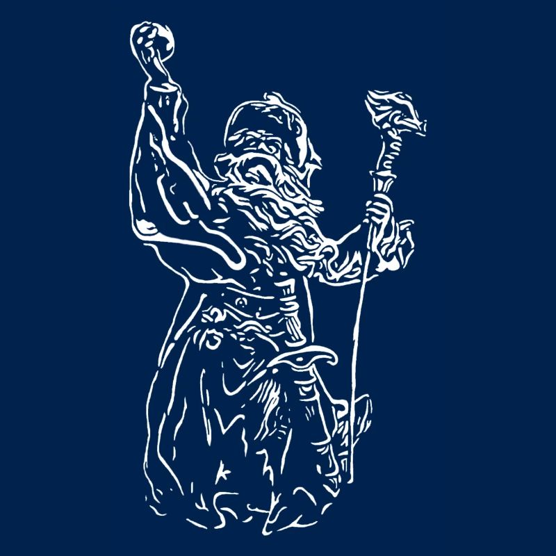 Merlin in weiß