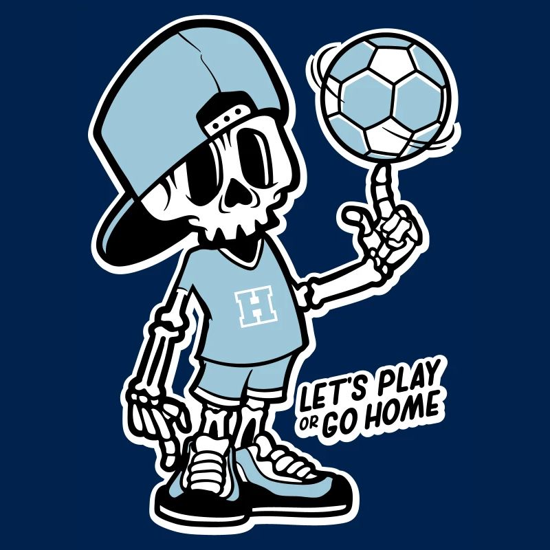 Skeleton handballer