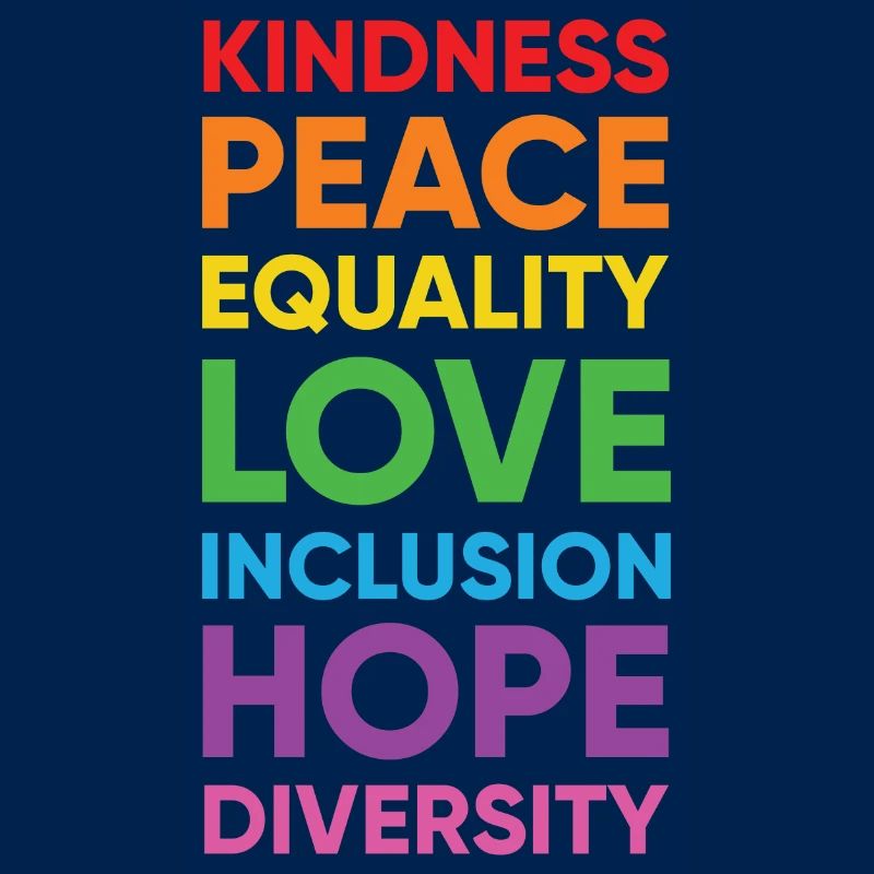 Human Peace Equality Kindness Diversity