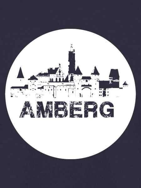 amberg,skyline,weiss,kreis,scherenschnitt