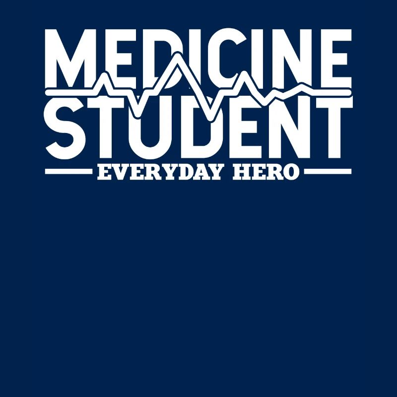Medizin Student Studium Spruch Superheld Arzt
