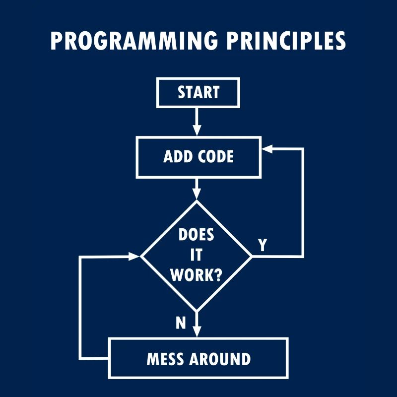 Principes de programmation nerd informatique