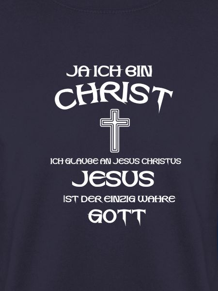 JA ICH BIN CHRIST/GLAUBE/JESUS/GOTT/GESCHENK