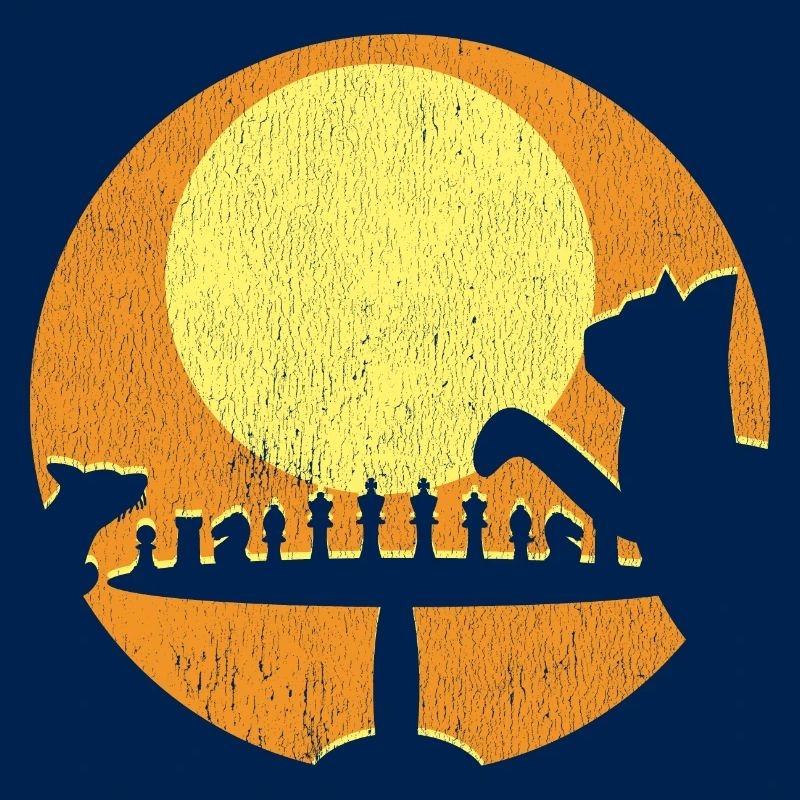 Jeu de souris chat d'échecs