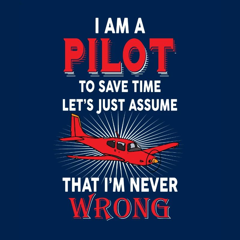 Pilot Piloten Spruch Geschenk