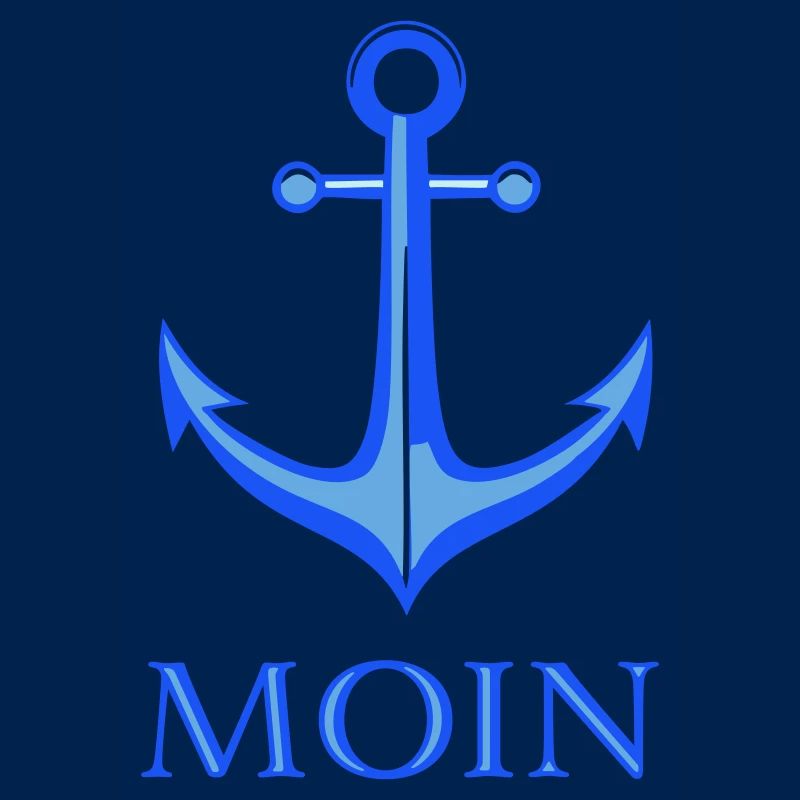 Moin mit Anker
