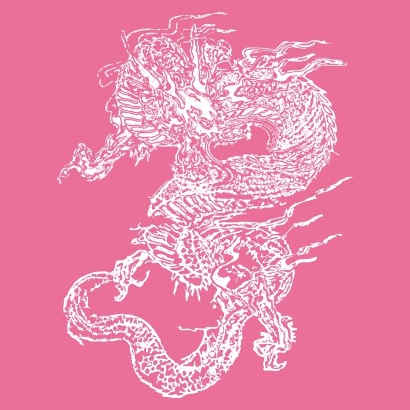 Drache weiß