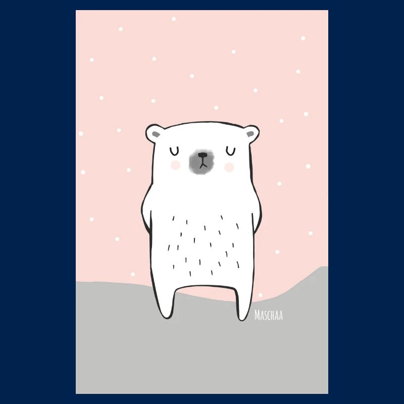 Eisbären Untersetzer