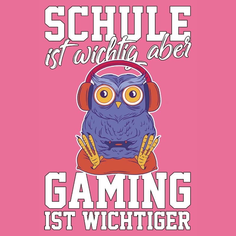 Gaming Eule - Computerspiele Videospiele Schule