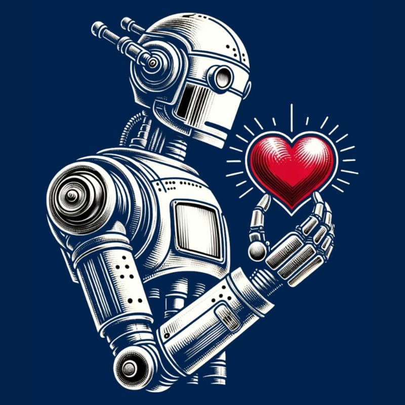 Roboter mit Herz