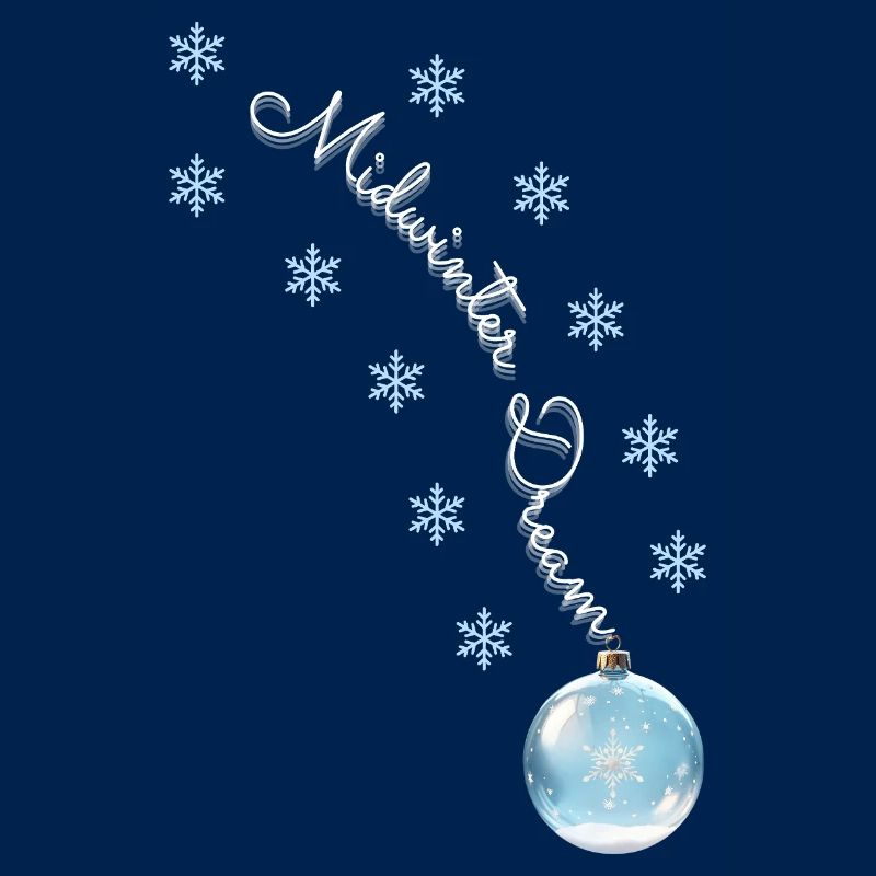 Winter Dreams - Magische Weihnachtskugel