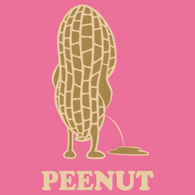 PeeNut - a peanut needs to pee, pun