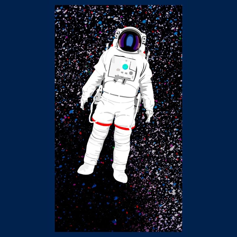 Un astronaute dans l’espace